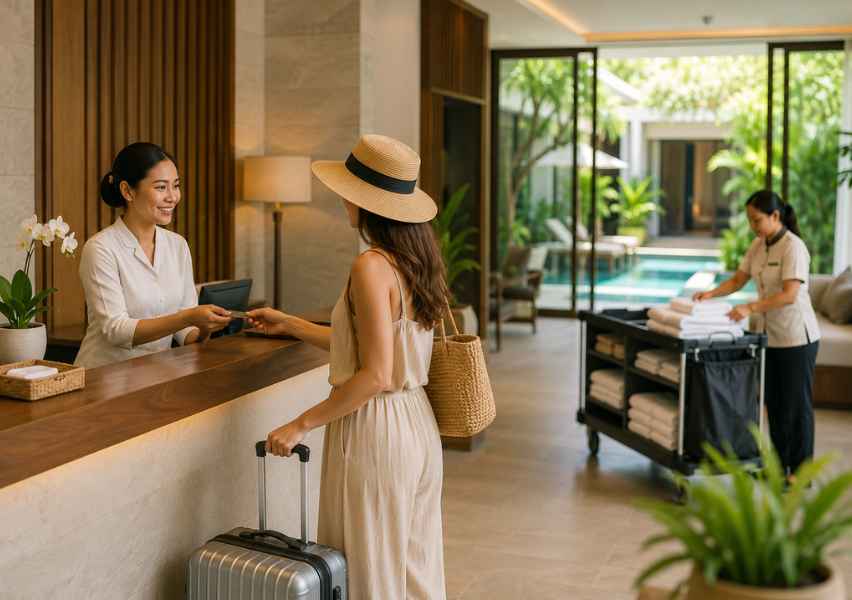 Cara Menangani Early Check-in dan Late Check-out agar Operasional Villa Tetap Efisien