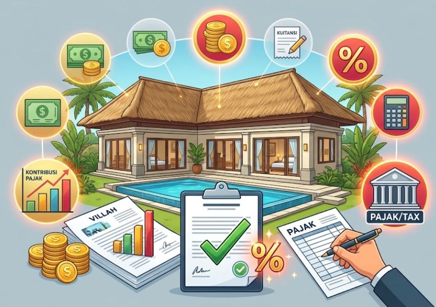Memahami Kewajiban Pajak PBJT bagi Pemilik Villa di Bali